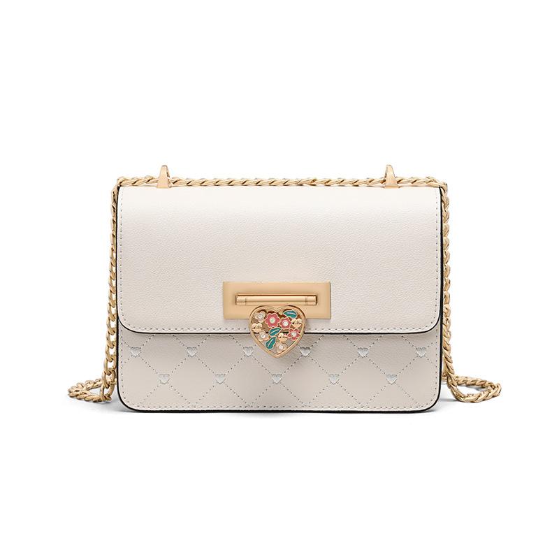 Bag Summer Women'S Bag Fashion Versatile Shoulder Messenger Bag Premium Versatile Love Small Square Bag