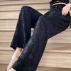 New Chinese Style Wide Leg Women's Summer Thin High Waist Loose Casual Pants