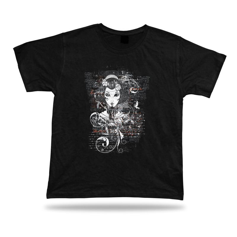 Japanese Kabuki Dancer Peace Beauty Tshirt Apparel Stylish Design Best Gift