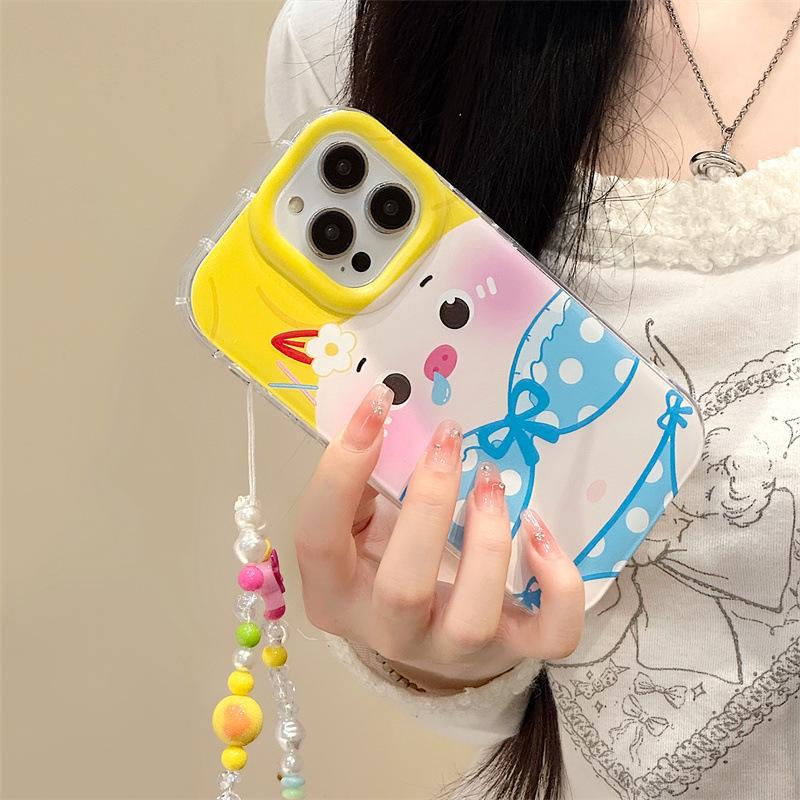 

Zhitai Cartoon Bracelet Soft Shell Case for iPhone 14/13/12/11/XS iPhone 14 Pro Max