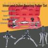 Inner & Outer Bearing Puller Set: Slide Hammer & Claw Puller with 3 Models