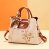 New Chinese style embroidery Valentine's Day gift bag Mother's day light luxury large capacity mother bag handbag messenger