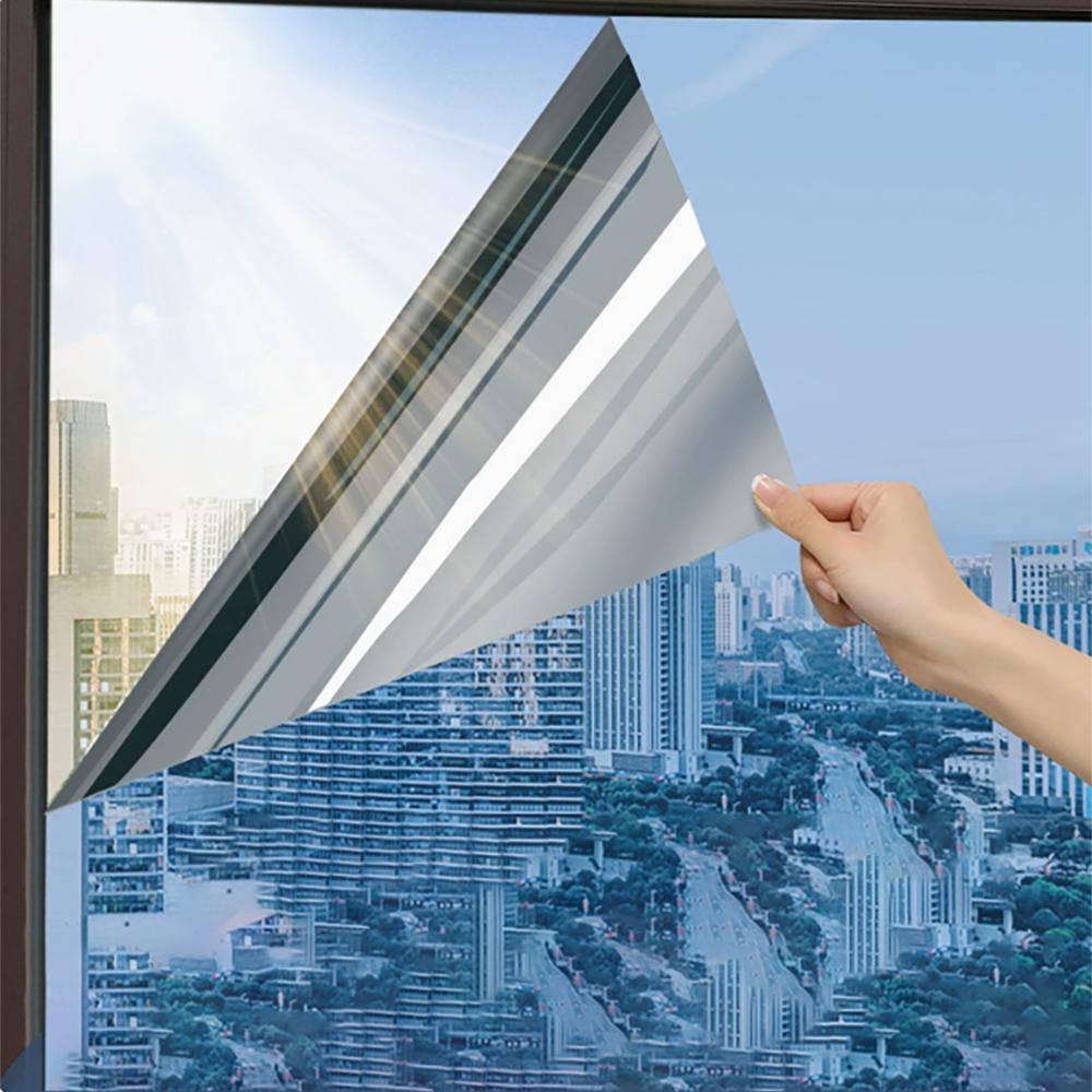 Windows Balconies Household Insulation Glass Film Privacy Protection Sun Protection One-way Mirror Window Film Stickers