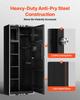 VEVOR 4 Gun Safe, Long Gun Cabinet for Rifles and Pistols, Quick Access Rifle Safe with 3 Ammo Slots and 2 Adjustable Racks
