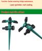 Ground-Mounted 360° Rotating Sprinkler for Lawn, Roof Cooling & Garden Irrigation