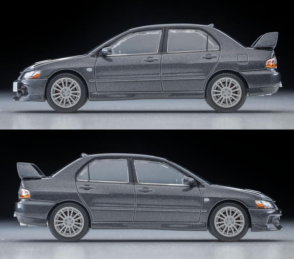 TOMYTEC Tomica Limited Vintage Neo Scale Mitsubishi Lancer GSR Evolution IX MR 2006 Finished 333395 1/64 LV-N349a (Gray) Model, Model,