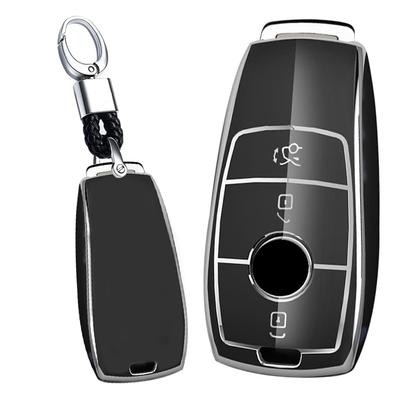 [TECART] Mercedes Benz Dedicated Key Case, Key Cover, Key Holder, Compatible with Mercedes A,