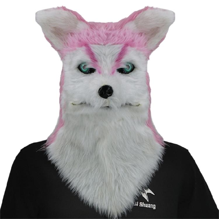 Realistic Mouth Mover Dog Mask Moving Mouth Animal Head Mask Cosplay Costume