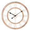 Hometime Shabby Chic Round Wall Clock Cut Out Dial 60cm