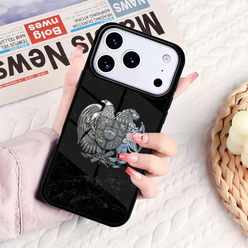 Armenian Flag Phone Case For IPhone 17 16e 15 14 13 12 11 Pro Max Air Mini Soft Protective Cover
