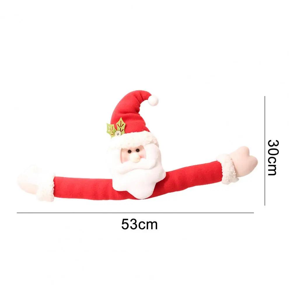 Christmas Curtain Buckle Santa Elk Elf Doll Xmas Ornaments Santa Claus Snowman Elk Shape Curtain Tieback Navidad New Year 2025