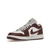 Baskets Air Jordan 1 Low Bronze Eclipse Femmes Marron Blanc DC0774-116