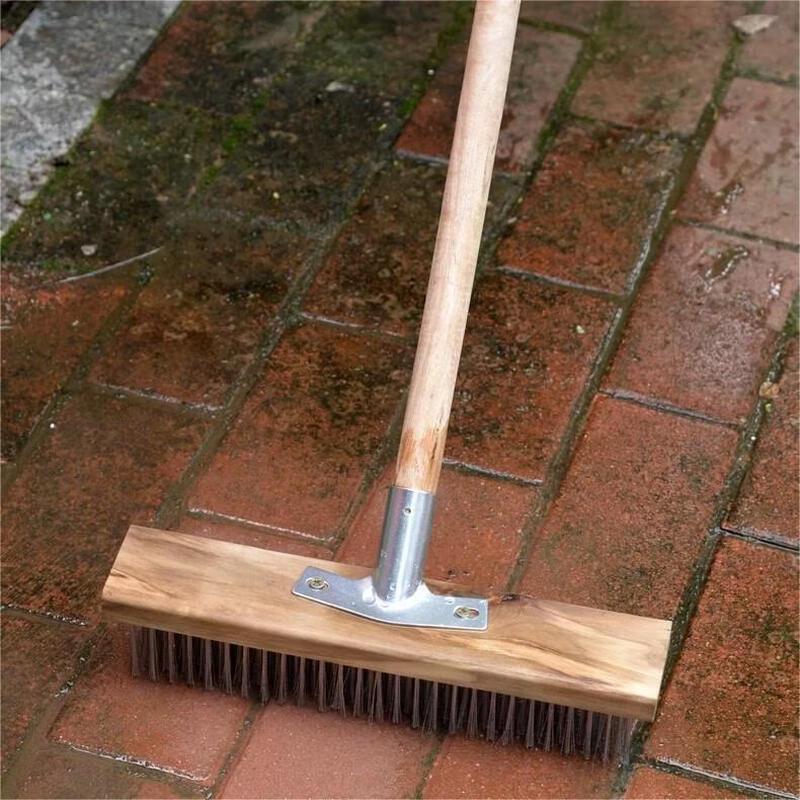 Abdo Long Handle Steel Wire Road Cleaning Brush Set