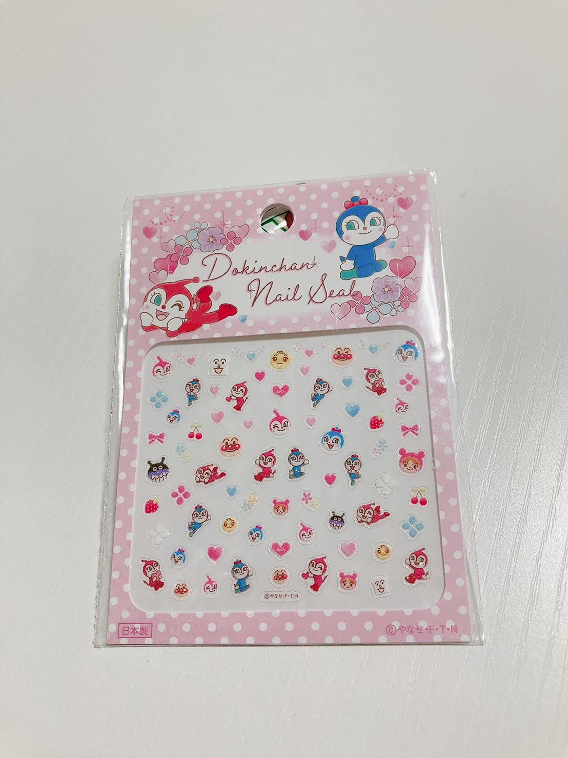 

Anpanman Museum Exclusive Exciting Fashion Shop Nail Stickers Anpanman Baikinman Shokupanman Akachanman Melonpanna Dokin-chan s Dokin-chan Kokin-chan