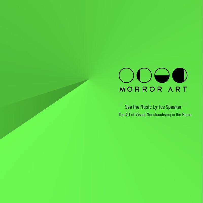 MORRORART Floating Transparent Lyric Speaker