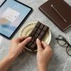 Simulation Chocolate Block Squishy, Super Slow Rising PU Toy, Wet Soft Texture Stress Relief Decompression Photo Prop Fidget
