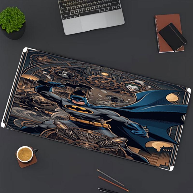 Batman Print Mouse Pad, for Keyboard Pad Laptop PC Mat for Office Home Use, Desk Decor, Perfect Birthday Gift for Gamers
