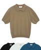 ENDOOR Linen Collar Half 1/2 Knit (Beige)