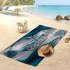 Uruguay Football Print Beach Towel Quick Dry Super Absorbent Soft Bath Towel for Swimming Beach Travel Fan Souvenir Gift