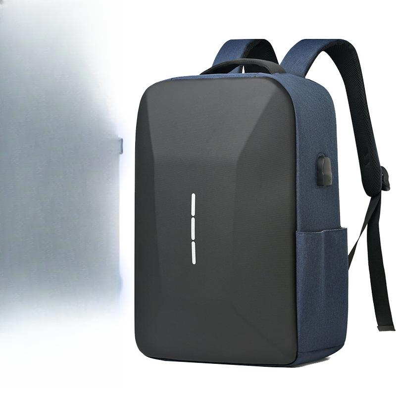 

Деловой мужской рюкзак, Высококлассный и модный дорожный рюкзак, Водонепроницаемая сумка для компьютера на двойном плече, Школьный рюкзак большой вместимости