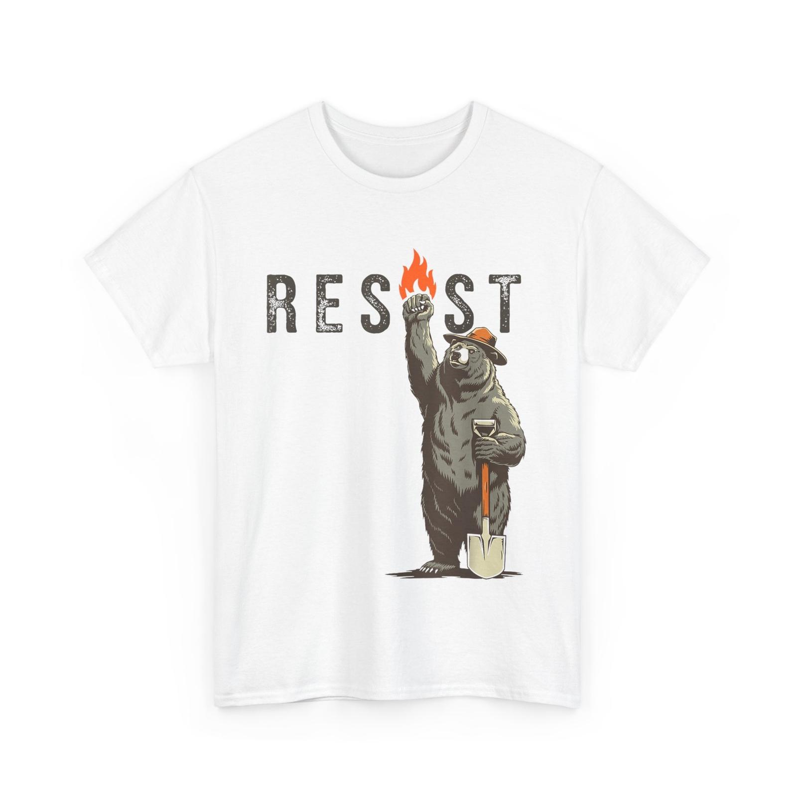 Smokey The Resist Bear Men Vintage T-shirt XXL