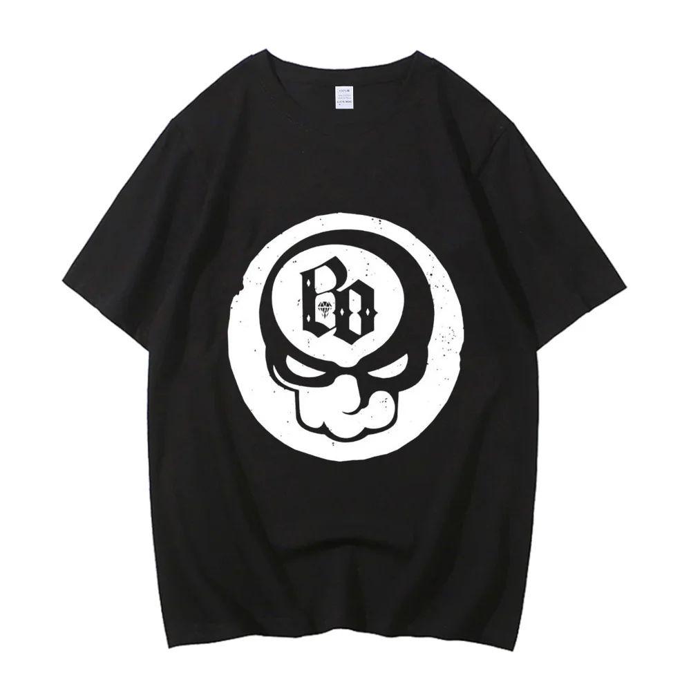 Bhse Onkelz Cotton Tshirt Teen Anime Breathable Aesthetic Graphic Colorful Top Tees Casual Comfortable Gothic Anime Breathable