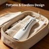 Rechargeable Oral Irrigator Cordless Electric Water Flosser 3 Pressure Modes And 4 Nozzles Design 330ml Capacity Daily Teeth Cleaning Tool