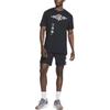 Nike T Shirts Men's Black Crew Neck Moderate Straight Fit DM5436-010