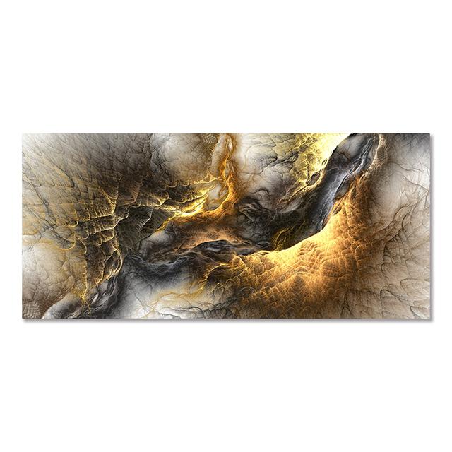 

Абстрактная красочная живопись, современное искусство на холсте, модная большая форма освещения, настенные картины для гостиной, горизонтальные постеры с принтом 50cm×100cm NoFrame