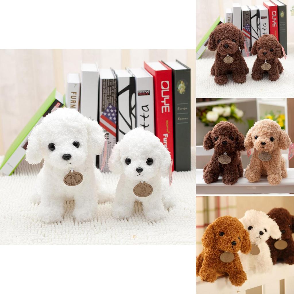 Adorable Teddy Dog Plush Small Pet Animal Stuffed Toy Perfect For Childrens Gifts