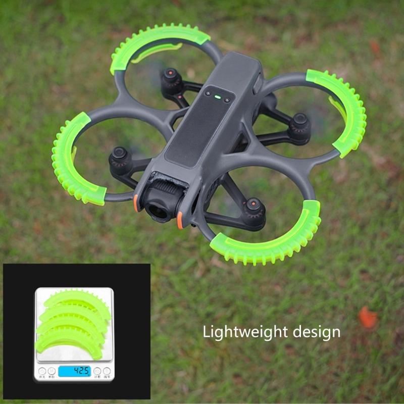 Impact Resistant UAV Leaf Protector TPU Propeller Guard Adds Colorful Style Without Affecting Flight for Avata 2