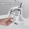 Kitchen Faucet Water Tap Filter Bubbler Filter for Hard Water Bath Filtration Purifier Remove Chlorine Heavy Metal Filtered