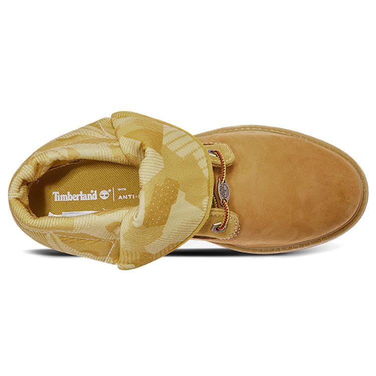 Timberland Roll Top Casual Two-Wear Work Ankle Outdoor Boots Women Boots Wheat A28AT