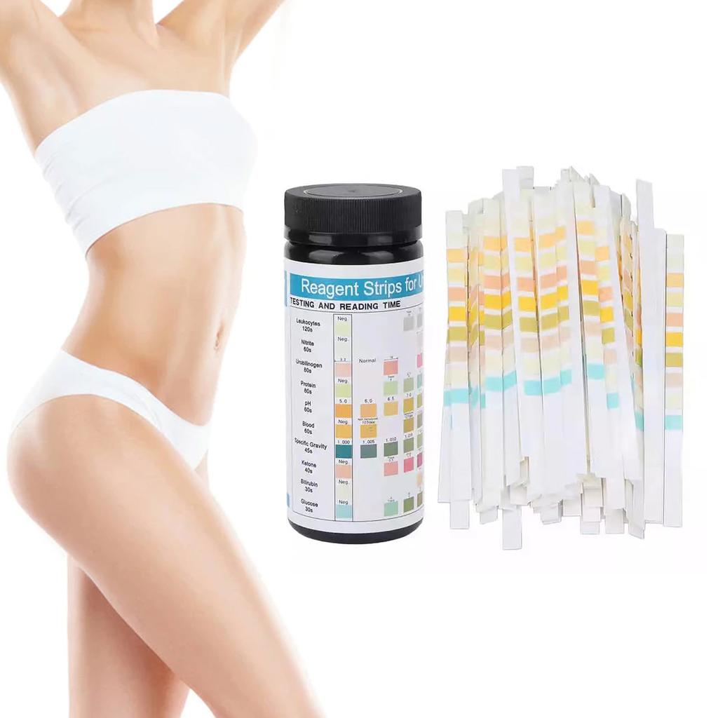 Urinalysis Reagent Strips 10 Parameters Urine Test Paper for Human At Medical Institutions