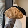 Straw Bag Niche Shell Bag Women'S Woven Messenger Bag Summer Popular Seaside Vacation Beach Bag