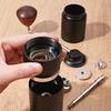 Compact Steel Core Manual Coffee Grinder - Hand-Powered Mill for Fresh Coffee Beans