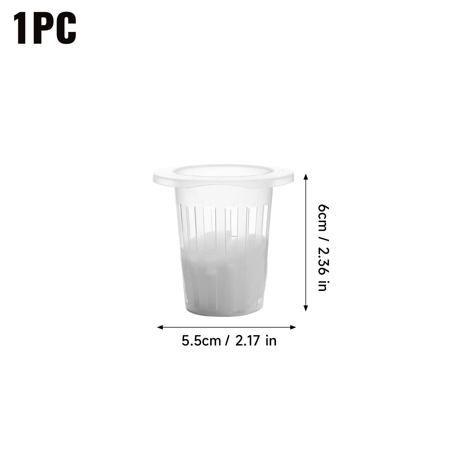 

Hydroponic Vegetable Seedling Planting Basket Round Plant Growing Net Nursery Pots Garden Plants Soilless Plastic Basket Holder 1PC