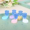 1/12 Dollhouse Mini Pet Water Dispenser Dollhouse Furniture Decor Ornaments Dolls House Accessories Pretend Play Toys