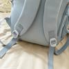 College Colorblock Schultasche Damen Reiserucksack Leichtgewichtiger Klassenrucksack