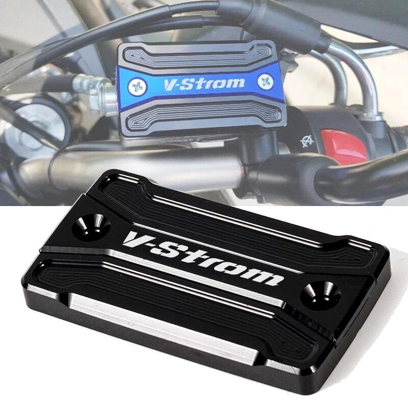 Motorcycle Accessories Brake Fluid Cylinder Master Reservoir Cover Cap FOR SUZUKI V Strom 250 650 1000 DL250 650 1000 XT VStrom