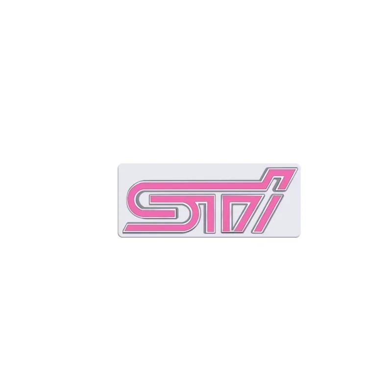 STI Emblem 3D Metal Car Body Stickers Front Grille Rear Trunk Badge for Subaru Legacy Impreza XV BRZ Forester WRX Levorg Outback T111