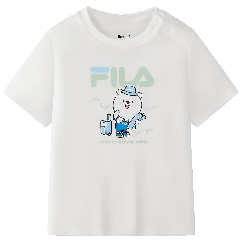FILA Boys Summer Short Sleeve T-Shirt 100