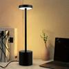 1200MAH USB Rechargeable LED Table Lamp Touch Switch Three Colors Metal Desk Lamp Bedside Lamp Hotel Bar Bedroom Decoration Night Light