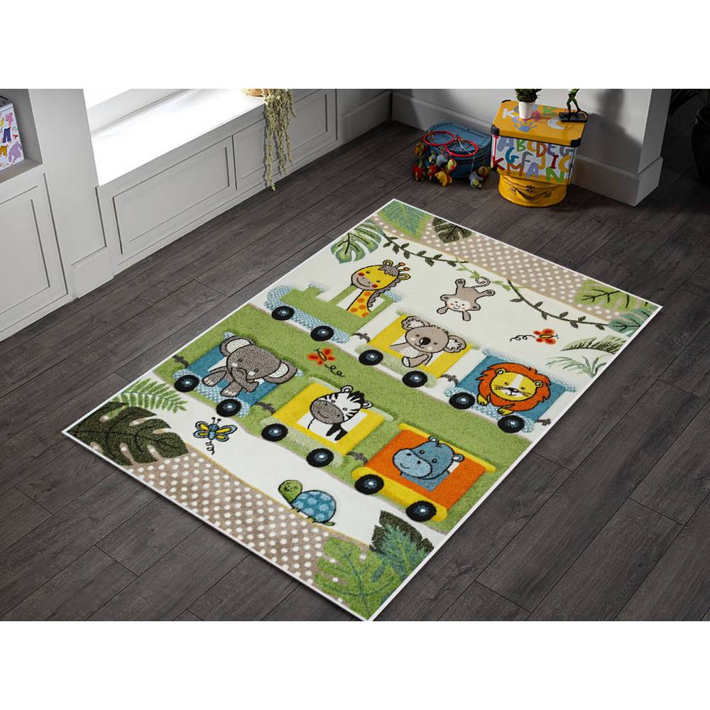 

Mosimoso Home MJ040 Детский ковер с принтом на подошве в горошек 80x150 cm