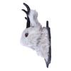 Antlers Rabbit Head Statue Animal Taxidermy Home Decorations Easters Ornament,Home Wall Decorations Animal Sculpture Figurines
