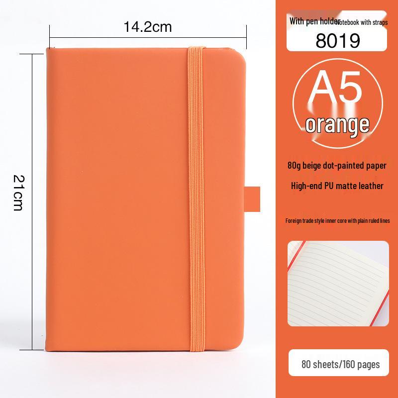 Colorful A5 Spiral-bound Office & Student Hardcover Notebook Diary