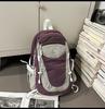Schoolbag New Mori Ins High Value Fresh and Sweet Contrasting Color Splicing Backpack Couple Light Travel Mountaineering Backpack