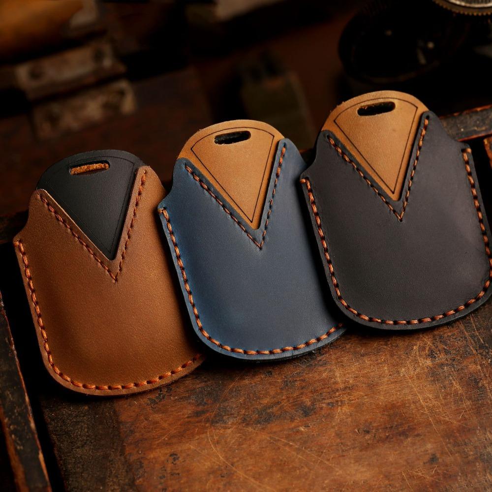 Handmade Leather Key Cover for Honda Civic 11th Generation Key Fob Protector