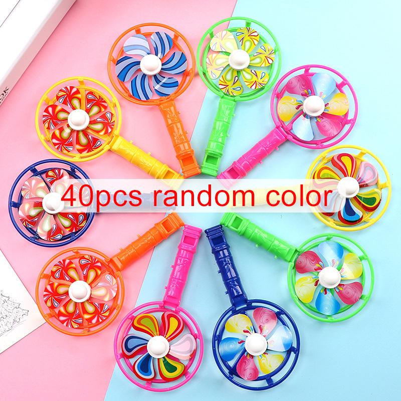 5-50pcs Kids Whistle Windmill Toy Pinata Children Party Favors Bulk Toys Stuffing Carnival Prizes Boys Girls Birthday Gift TMZ