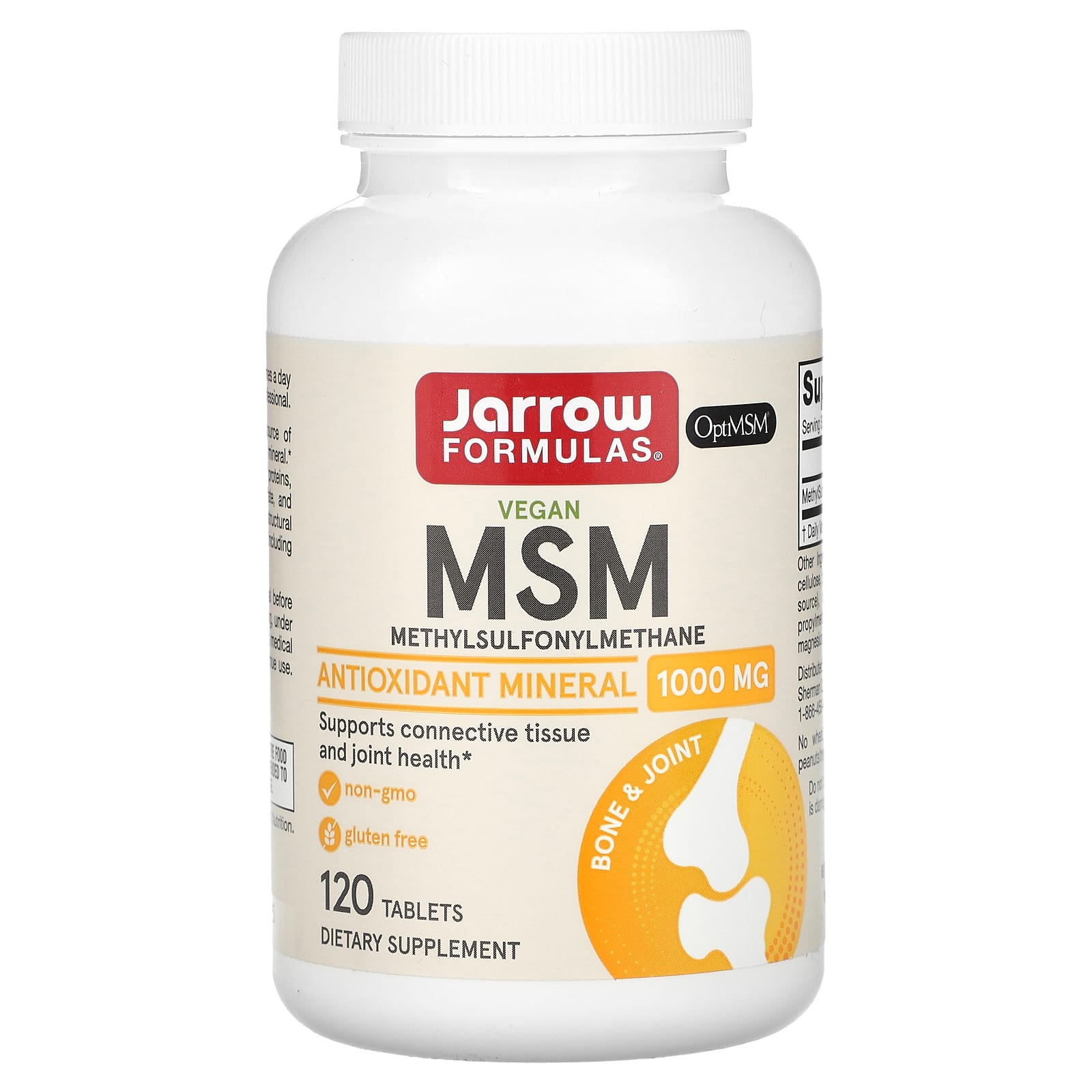 

Msm, 1,000Mg, 120 Tablets